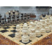 Шахматы 3в1 ручной работы резные Медведь ( нарды, шашки) 60см