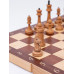 Шахматы подарочные Интарсия темные Люкс с фигурами Стаунтон из бука