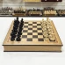 Шахматы подарочные с утяжеленными фигурами из бука на доске из дуба 45 на 45 см большие