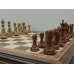 Шахматный стол подарочный из американского ореха с фигурами из композита