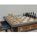 Шахматный стол подарочный из американского ореха и кавказского граба