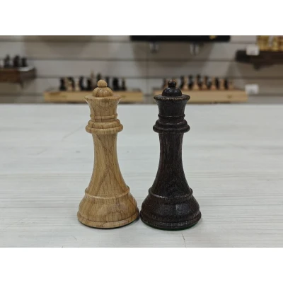 Шахматные фигуры деревянные Суприм дуб