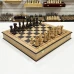Шахматы подарочные ручной работы из дуба большие деревянные Суприм люкс