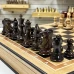 Шахматы подарочные ручной работы из дуба большие деревянные Суприм люкс
