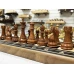 Шахматы деревянные Турнирные эбен Красный композит