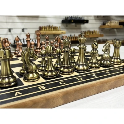 Шахматы Турнирные эбен Антик 50 см