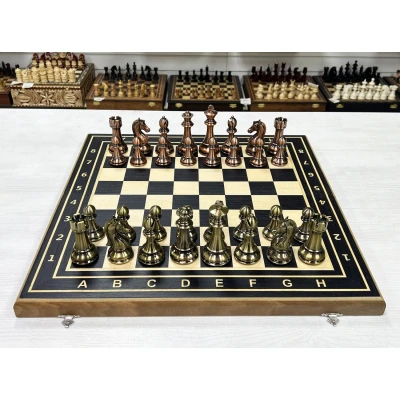 Шахматы Турнирные эбен Антик 50 см