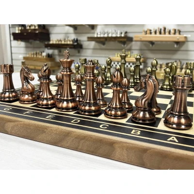 Шахматы Турнирные эбен Антик 50 см