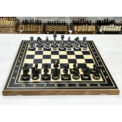 Шахматы деревянные Турнирные эбен Каллиграфия