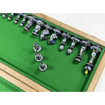 Шахматы деревянные Турнирные эбен Каллиграфия