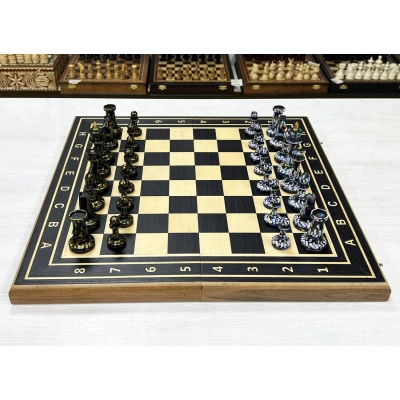 Шахматы деревянные Турнирные эбен Каллиграфия