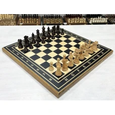 Шахматы деревянные Турнирные эбен Суприм 50 см