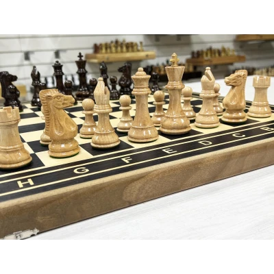 Шахматы деревянные Турнирные эбен Суприм 50 см