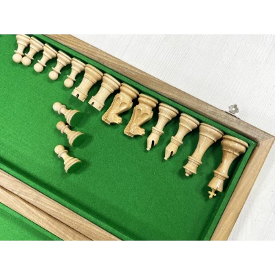 Шахматы деревянные Турнирные эбен Суприм 50 см