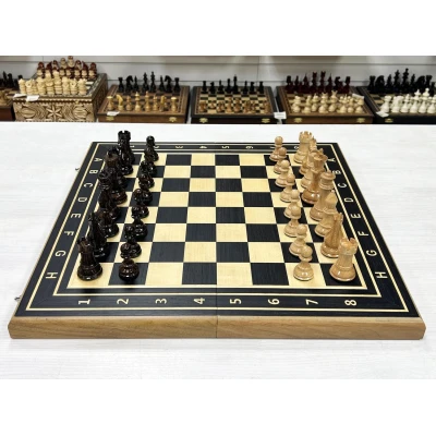 Шахматы деревянные Турнирные эбен Суприм 50 см