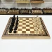 Шахматы Классические из красного дерева и бука, 50 на 50 см