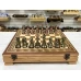 Шахматный ларец красное дерево с фигурами Антик 52 см Шахматный ларец красное дерево с фигурами Антик 52 см