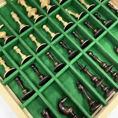 Шахматный ларец турнирный венге Ренессанс большой