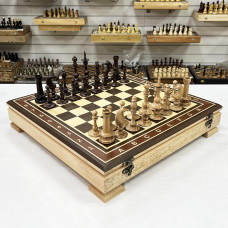Шахматный ларец турнирный венге Ренессанс большой