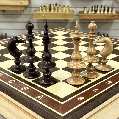 Шахматный ларец турнирный венге Ренессанс большой