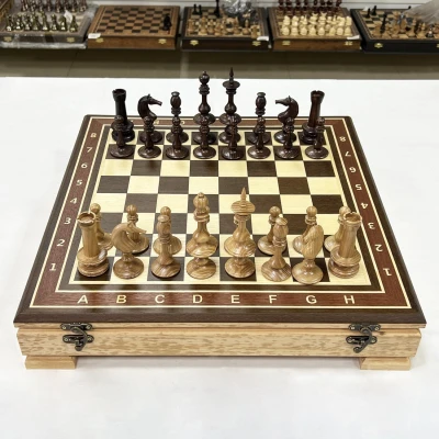 Шахматный ларец турнирный венге Ренессанс большой