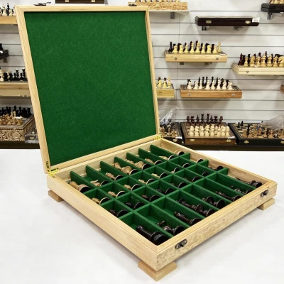 Шахматный ларец турнирный венге Ренессанс большой