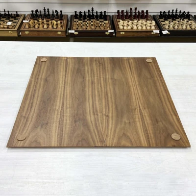 Шахматы нескладные орех с фигурами Королевский Стаунтон