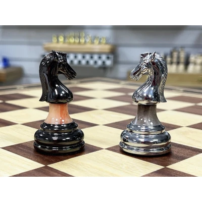 Набор 3 в 1 шахматы-нарды-шашки Красное дерево итальянский дизайн