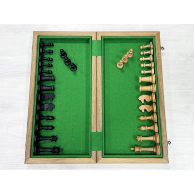 Шахматы Турнирные венге Авангард с утяжеленными фигурами