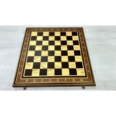 Шахматная доска турнирная складная без фигур Венге большая