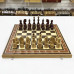Шахматы деревянные венге с фигурами из дуба большие