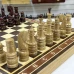 Шахматы деревянные венге с фигурами из дуба большие