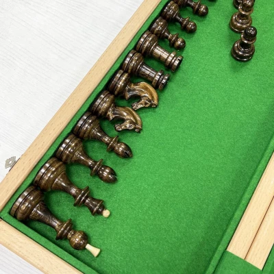 Шахматы турнирные Венге Премиальные люкс большие