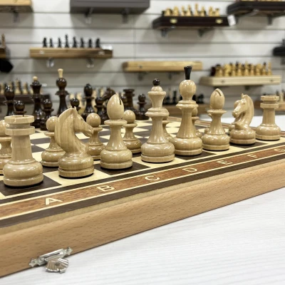 Шахматы турнирные Венге Премиальные люкс большие
