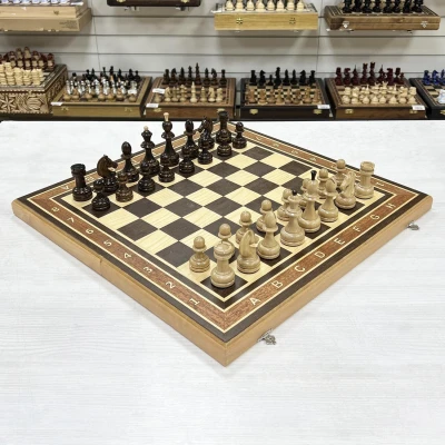 Шахматы турнирные Венге Премиальные люкс большие