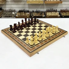 Шахматы турнирные венге Стаунтон ретро большие