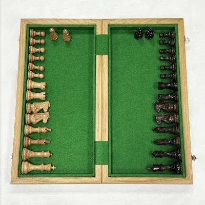 Шахматы деревянные Турнирные венге Суприм 50 см