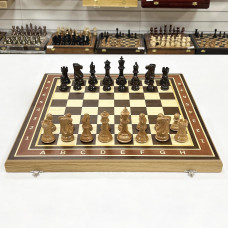 Шахматы деревянные Турнирные венге Суприм 50 см