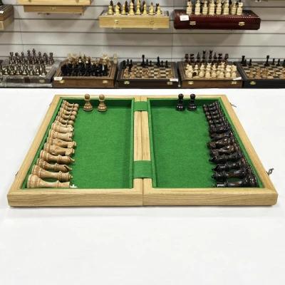 Шахматы деревянные Турнирные венге Суприм 50 см