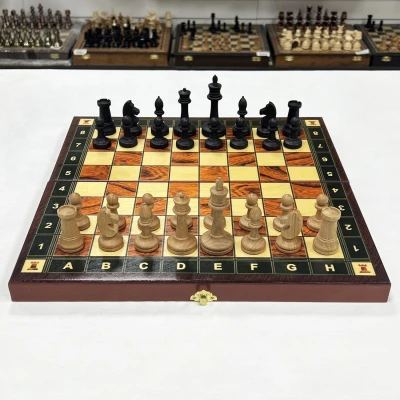 Шахматы-нарды-шашки Презент люкс