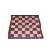 Шахматная доска винил красная без фигур 51 на 51 см
