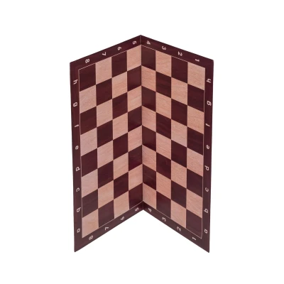 Шахматы гроссмейстерские виниловые 51 х 51 см с фигурами Стаунтон