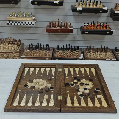 Нарды деревянные СССР подарочные большие