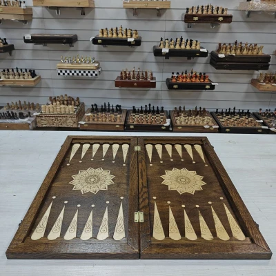 Нарды деревянные СССР подарочные большие