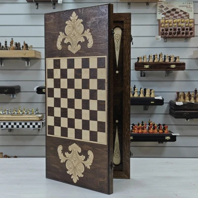 Нарды деревянные СССР подарочные большие