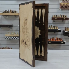 Нарды деревянные Орел подарочные большие светлые