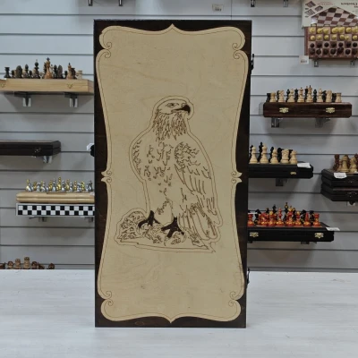 Нарды деревянные Орел подарочные большие светлые