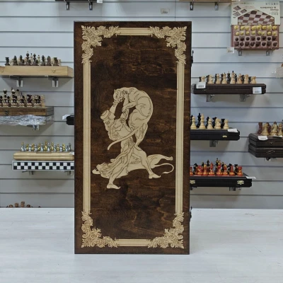 Нарды деревянные Самсон подарочные большие