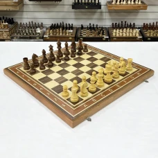 Шахматы турнирные орех Стаунтон чемпион большие