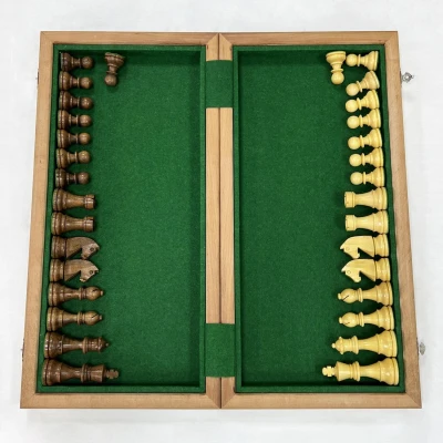 Шахматы турнирные орех Стаунтон чемпион большие